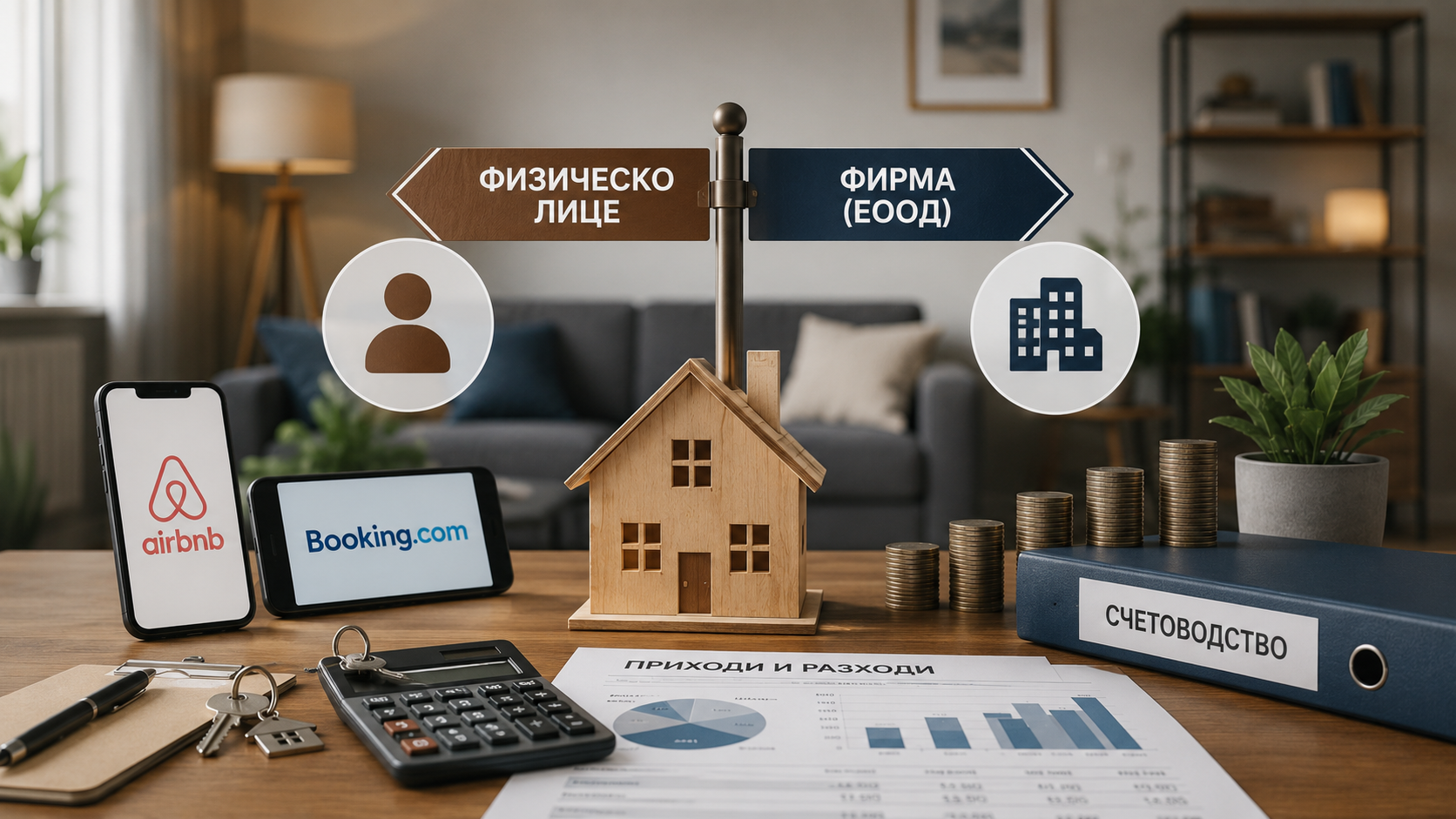Фирма или физическо лице за Airbnb/Booking